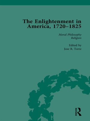 cover image of The Enlightenment in America, 1720-1825 Vol 3